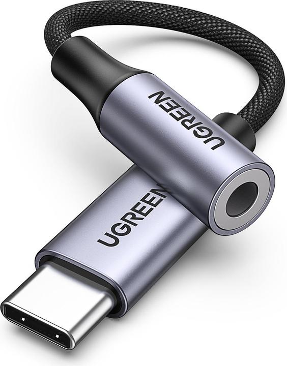 Immagine prodotto Ugreen Adattatore da USB-C a 3.5mm Jack con supporto IPAD Pro e Samsung Note 10 (USB-C, Jack da 3.5mm)