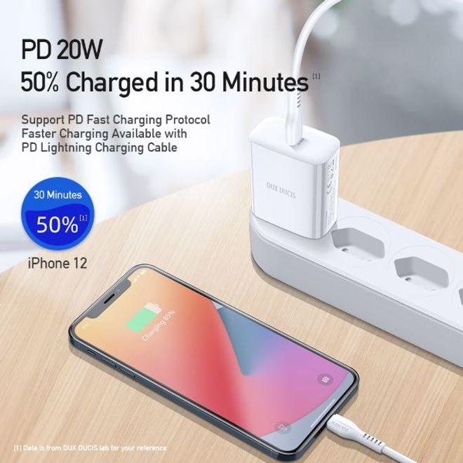 Image du produit Dux Ducis Chargeur de distribution d'énergie C60 (20 W, 1 portion)