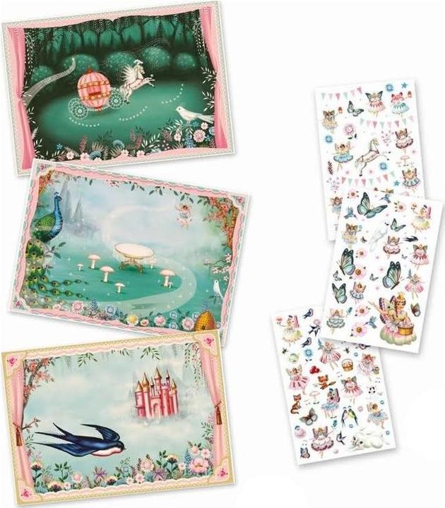 Actual product image Djeco Décalcomanies Au pays des fées