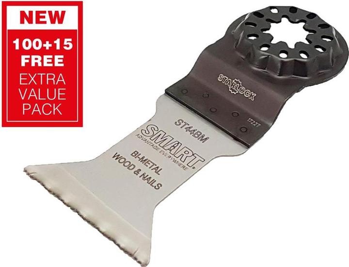 Actual product image smart SL PRO 44x46 mm BiM-blad h-s - ST44BM100+15 (Replacement blade)