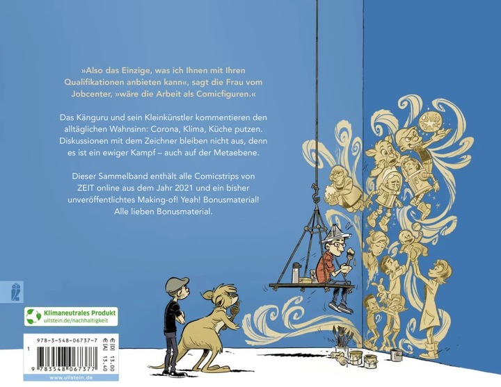 Produktbild Die Känguru-Comics: Also ICH könnte das besser (Deutsch, Marc-Uwe Kling, 2022)