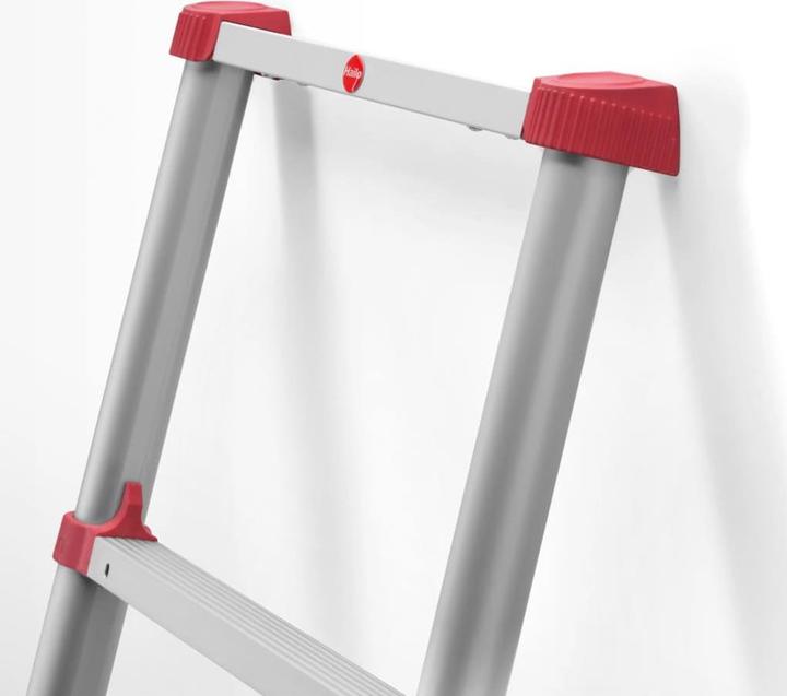 Produktbild Hailo FlexLine, Alu-Sicherheits-Teleskopleiter, 9 Sprossen (Anlegeleiter, 264 cm)