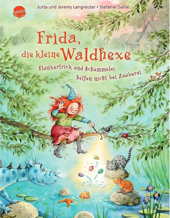 Frida, die kleine Waldhexe (7). Flunkertrick und Schummelei helfen nicht bei Zauberei (Jeremy Langreuter, Jutta Longreuter, Tedesco)