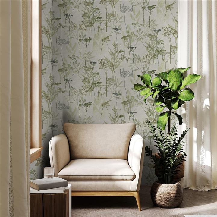 Actual product image Superfresco Easy Wallpaper Graham & Brown, white/beige/green