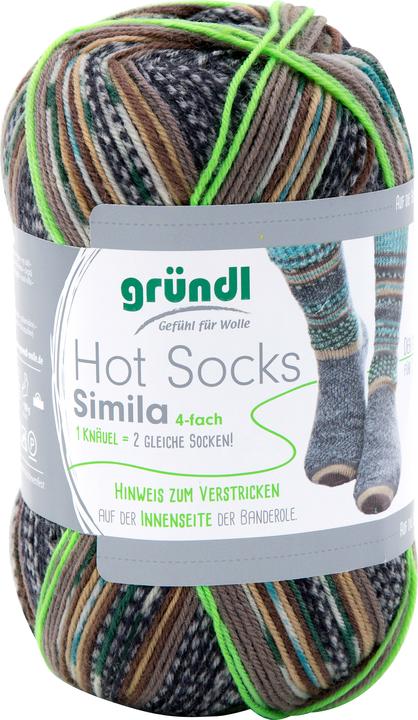 Actual product image Gründl Hot Socks "Simila", 4-fold, 100 g (400 m)