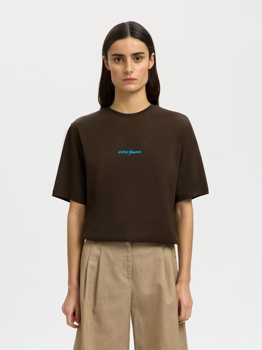 Produktbild Selected Regular Fit Print T-Shirt (S)