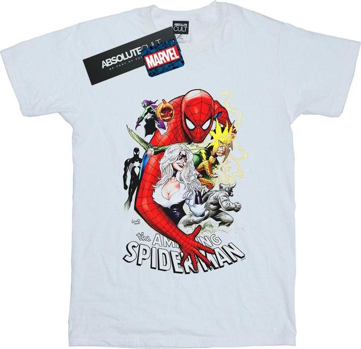 Produktbild SpiderMan Villains Cover TShirt (4XL)