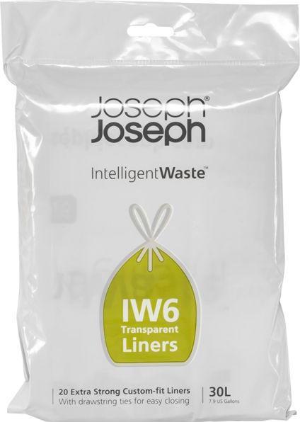 Joseph Joseph Müllbeutel 20 Stück, 30 L transparent (20 x, 30 l)