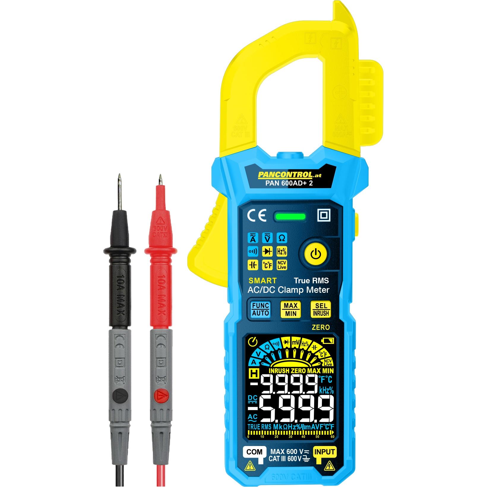 Pancontrol, Multimetro, Stromzange PAN 600AD+ 2