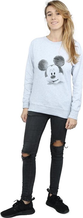 Immagine prodotto Disney Mickey Mouse Text Face Felpa Donna (XL)