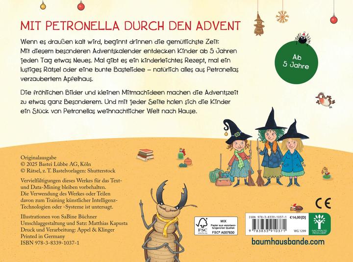 Actual product image Petronella Apfelmus - Der Hexen-Adventskalender