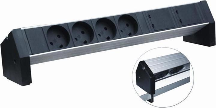Produktbild Retex Aluminium Pdu 380X45X45Mm. (4 x, CEE 7/3)