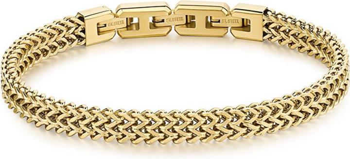 Brosway - Elegant gold-plated chain bracelet for men Ink BIK100