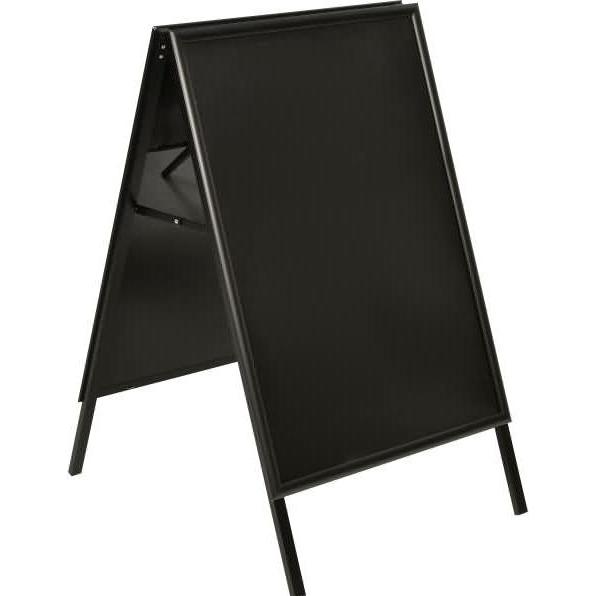 Update Displays, Prospektständer, Kundenstopper Indoor 25mm Rondo A1 silber