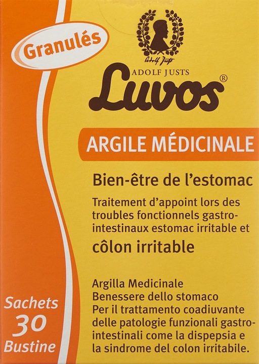 Produktbild Luvos Heilerde bei Reizdarm und Magen Darm Beschwerden (30 Stück, 881.45 ml, 240 g)