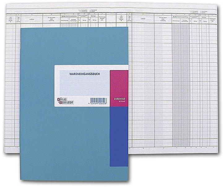 Produktbild König & Ebhardt Wareneingangsbuch A4 40Bl (40x)