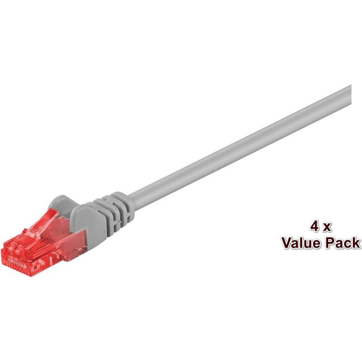 MicroConnect UTP Cat6 20m Grey Netzwerkkabel Grau (U/UTP, CAT6, 20 m), Netzwerkkabel