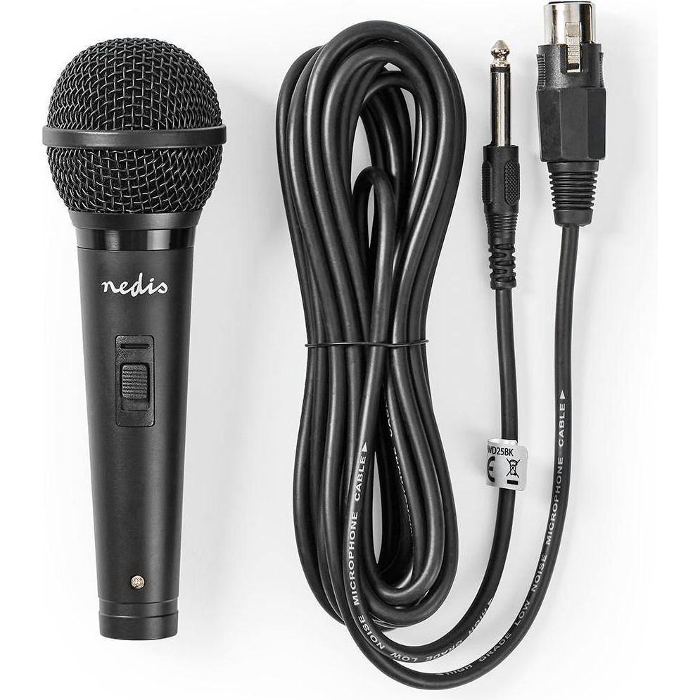 Thumbnail - Nedis Kabelgebundenes Mikrofon - Cardioid - 80 Hz - 13 kHz - EIN-/Ausschalter - Abnehmbares Kabel -, Mikrofon