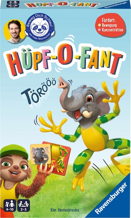 Produktbild Ravensburger Beweg dich schlau. Hüpf-O-Fant (Deutsch)