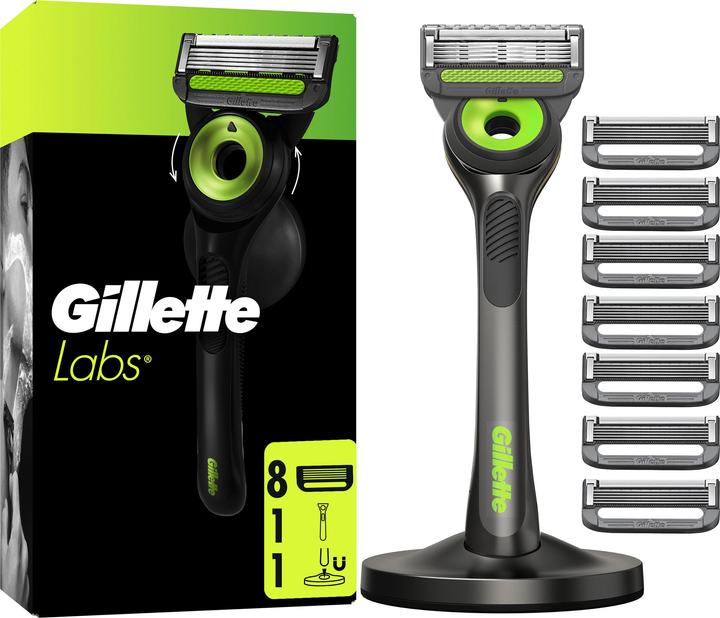 Image du produit Gillette Labs Neon Night Systemklingen 8er + Handstück Online Versandvariante (1 x)