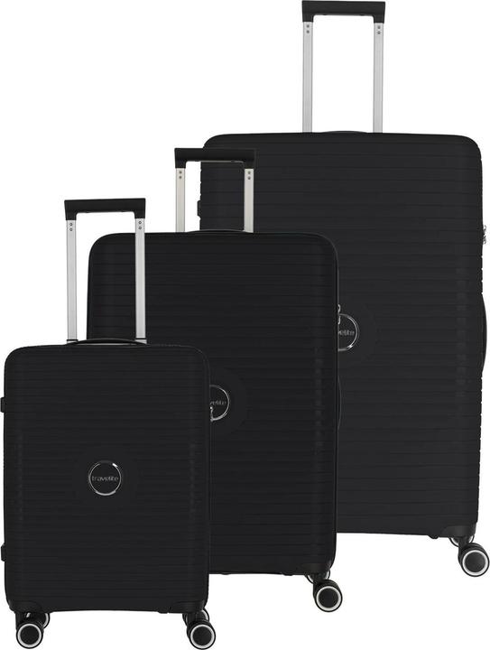 Image du produit Travelite Orbita Ensemble de valises à 4 roulettes 3 pièces avec soufflet extensible (208 l)
