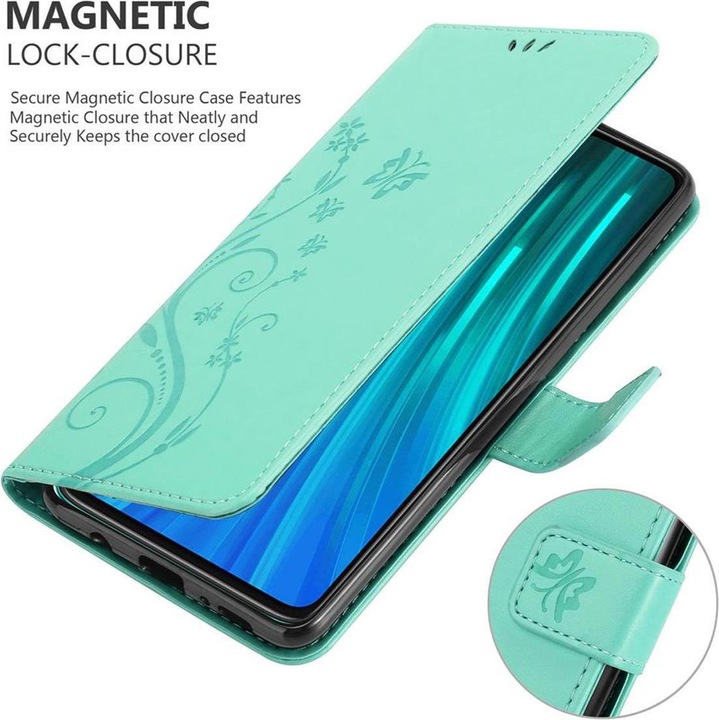 Produktbild Cadorabo Flower Book Cover (Xiaomi Redmi Note 8 Pro)