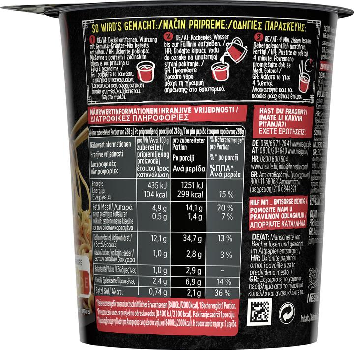 Produktbild Maggi Noodle Cup Chili (63 g)