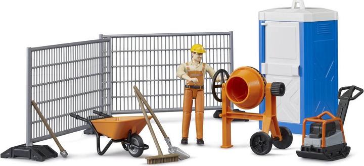 Actual product image Bruder bworld building site set