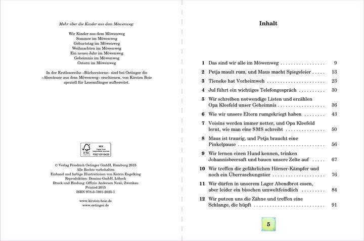 Produktbild Ferien im Möwenweg (Deutsch, Kirsten Boie, 2015)