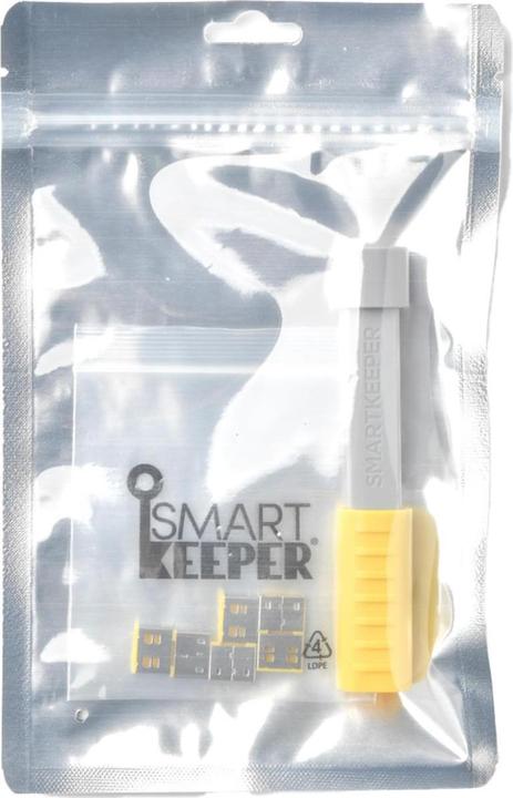 Produktbild Smart Keeper SmartKeeper Basic "USB-A Port" Blocker 6 Stk.+Key gelb
