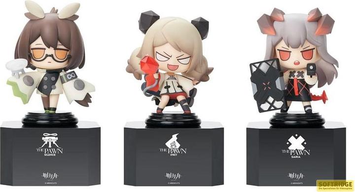 Actual product image Apex Arknights statuettes PVC Deformed Vol. 2 Set Box 12 cm