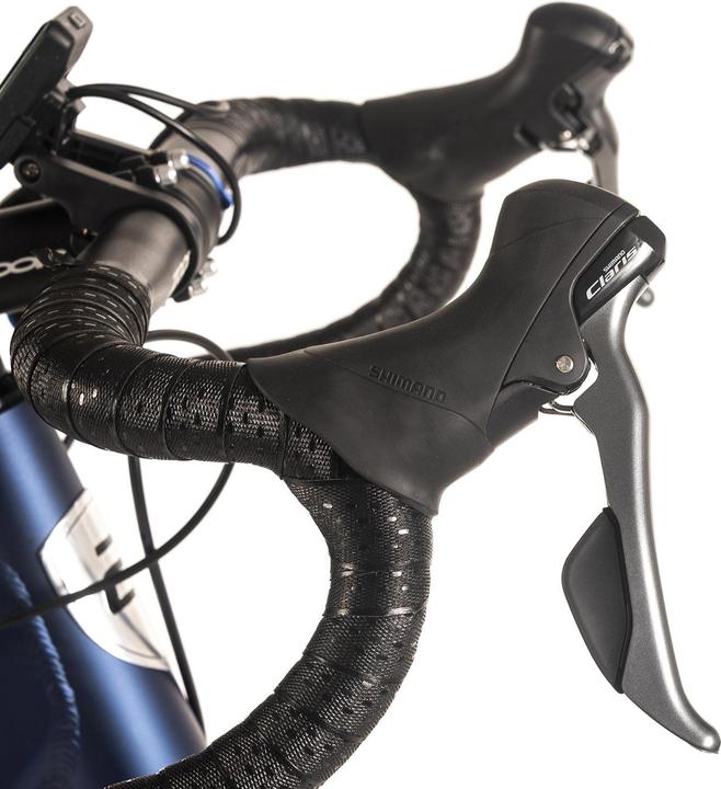 Actual product image Adore E-Gravelbike 28" Alu Gravel Tourenfahrrad GTR-770 Heckmotor 35NM / 9,8Ah Dunkelblau (52 cm)