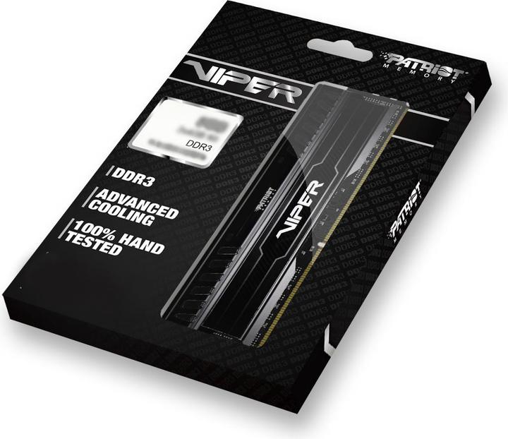 Produktbild Patriot Viper 3 Series Black Mamba Edition (2 x 4GB, 1600 MHz, DDR3-RAM, DIMM)
