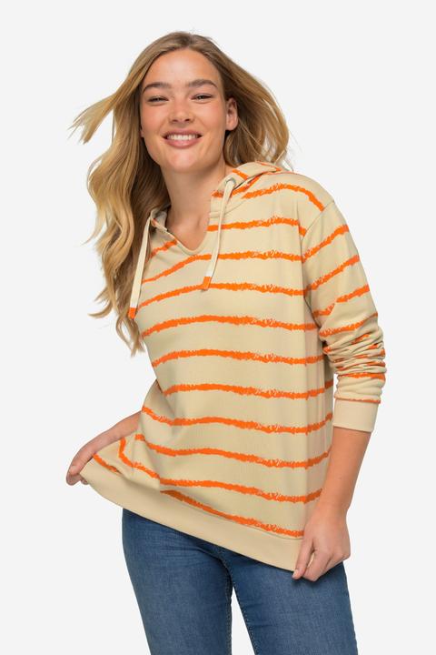 Actual product image Laurasøn Striped Hooded Hoodie (M)