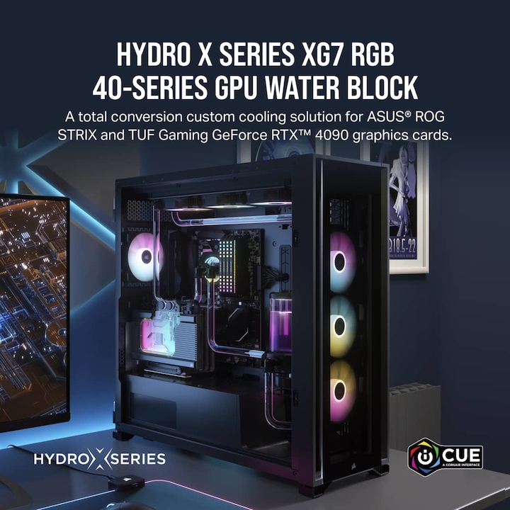Produktbild Corsair GPU water block, XG7 RGB 40-Series