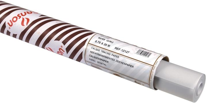 Image du produit Canson Papier à dessin, (l)750 mm x (L)20 m, très transparent (90 g/m², 2000 cm, 75 cm)