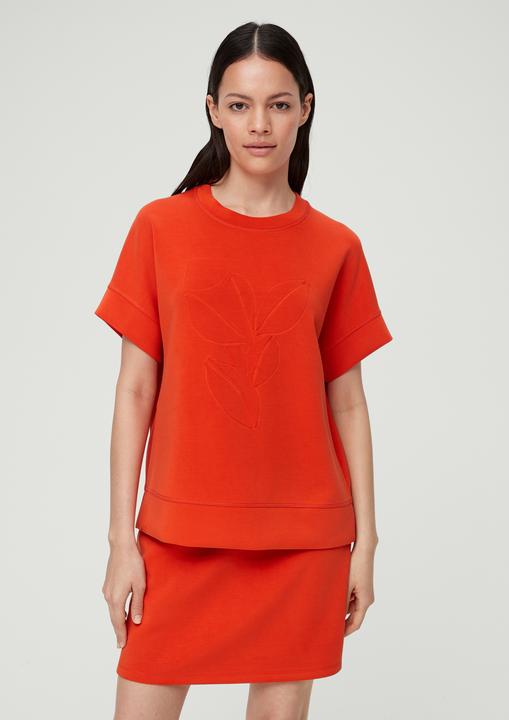 Produktbild s.Oliver Sweatshirt Scuba-Shirt im Loose Fit (32)