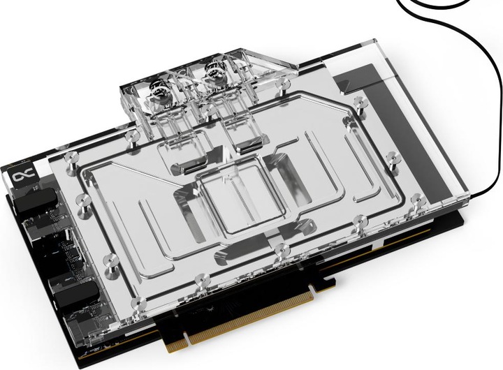 Produktbild Alphacool Eisblock Aurora Geforce RTX 4070 TI TUF Gaming mit Backplate