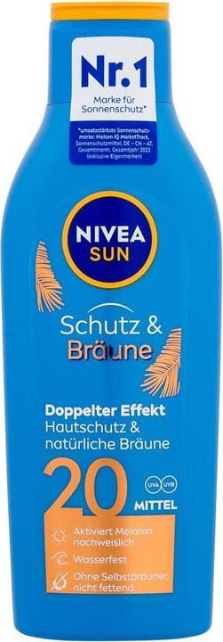 Produktbild NIVEA Sun Protect & Bronze (Sonnenlotion, SPF 20, 200 ml, 150 g)
