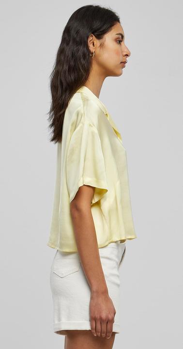 Produktbild Urban Classics Ladies Viscose Satin Resort Shirt - 17070 (4XL)