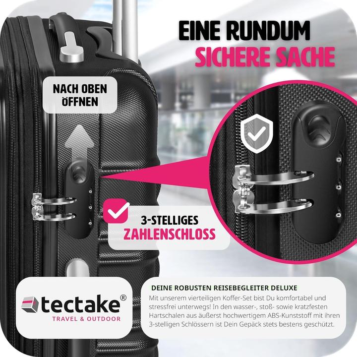 Actual product image tectake Hard case set (106 l)