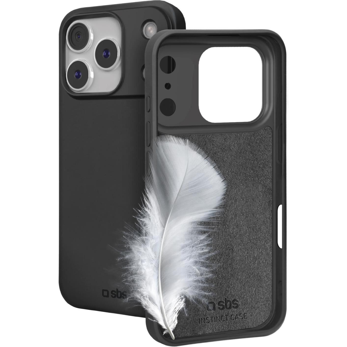 SBS Schutzhülle (Apple iPhone 17 Pro), Cover smartphone, Nero
