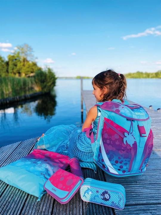 Actual product image Herlitz Primary school r. SoftLight Plus GREENline Pink Bubbles (16 l)