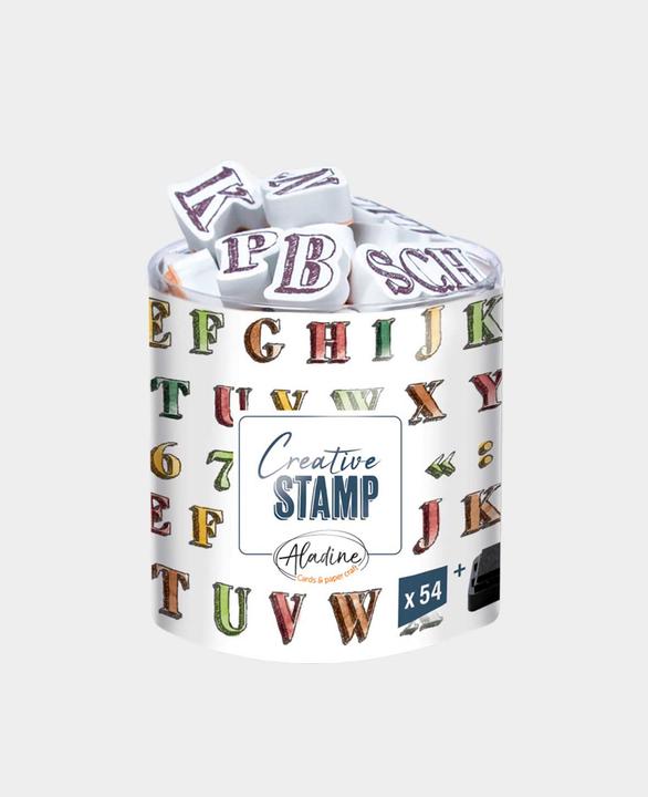 Actual product image Aladine Stamp Set "Alphabet