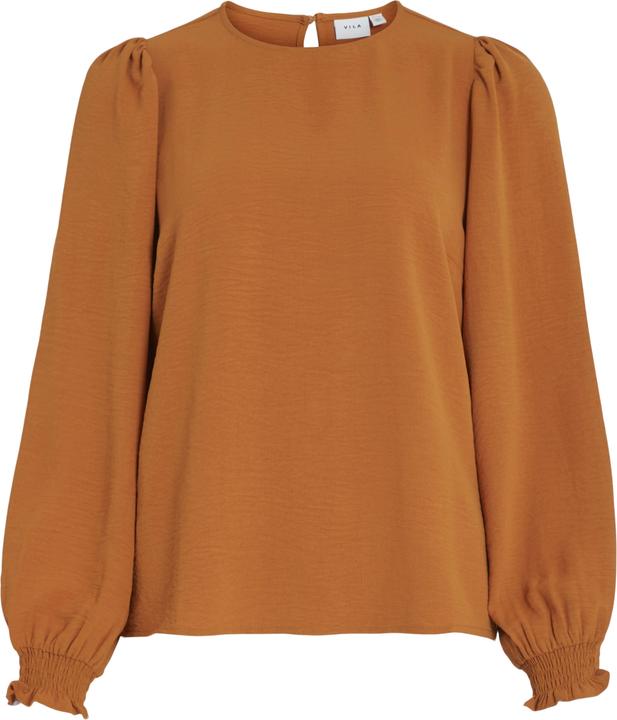 Actual product image Vila Round neck top with long sleeves (34)