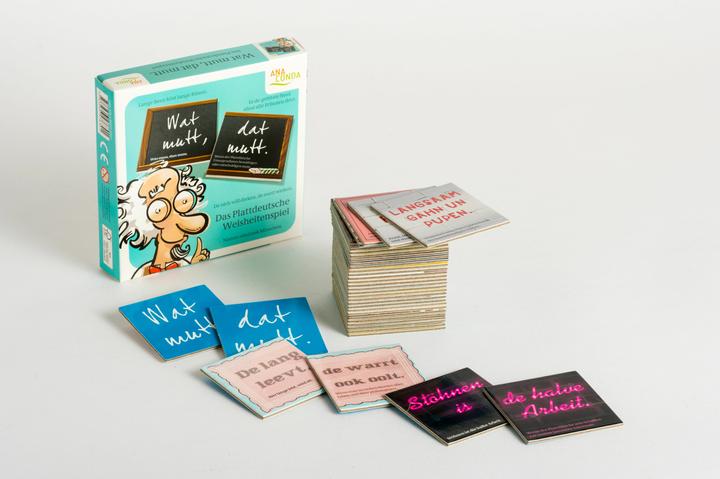 Produktbild Wat mutt, dat mutt - Das Plattdeutsche Weisheitenspiel (Deutsch)