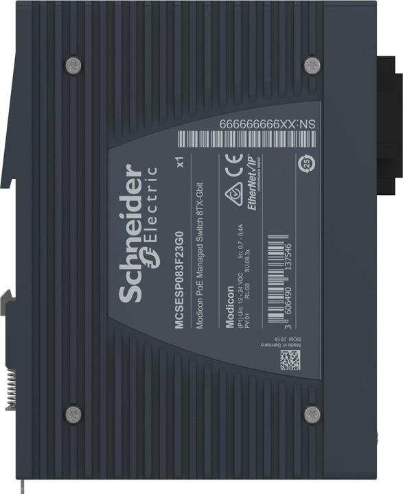 Actual product image Schneider Electric MCSESP083F23G0 (8 ports)