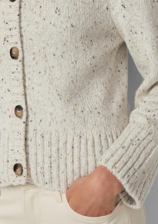 Produktbild s.Oliver Strickjacke Kurze Strickjacke aus Baumwollmix mit Knopfleiste (46)