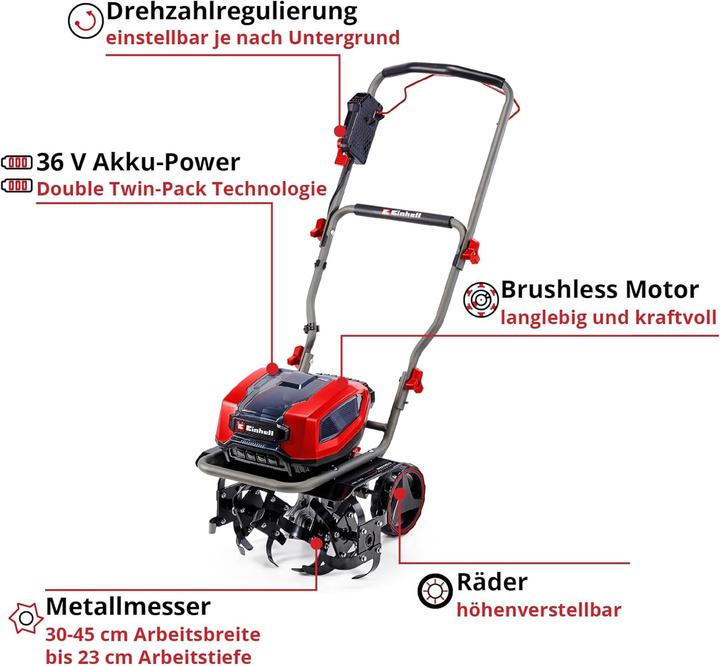 Actual product image Einhell GP-CR 36/45 Li E Solo