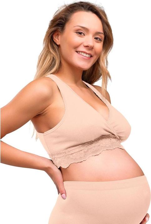 Image du produit Carriwell Soutien-gorge d'allaitement et de sommeil Crossover Beige M (M)